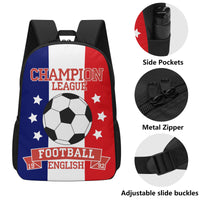 17 Inch School Backpack | Champion Leage Football English