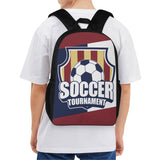 17 Inch School Backpack | Soccer Tournament