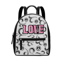 Cute Peace & Love Backpack