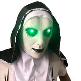 LED Eyes The Nun Halloween Costume Cosplay Mask Props | 3 Mask Options