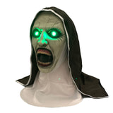 LED Eyes The Nun Halloween Costume Cosplay Mask Props | 3 Mask Options