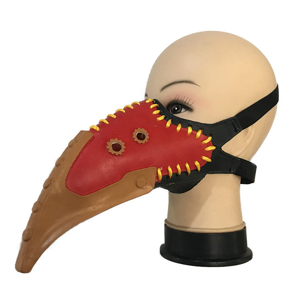 Latex My Hero Academia Crow Master Mask Plague Doctor Prop