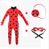 Adult & Kids Miraculous Tales of Ladybug Costume | Cosplay Halloween Costume Party Prop