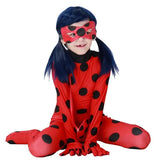 Adult & Kids Miraculous Tales of Ladybug Costume | Cosplay Halloween Costume Party Prop