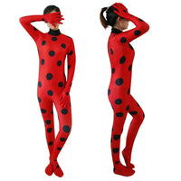 Adult & Kids Miraculous Tales of Ladybug Costume | Cosplay Halloween Costume Party Prop