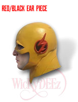 Professor Zoom Reverse Flash TV Mask Cosplay Barry Allen Yellow Adult Size Mask