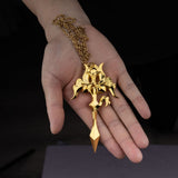 Honkai Star Rail Luocha Cross Cosplay Costume Prop Pendant Necklace