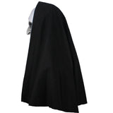 NEW 2023 The Nun Full Cosplay Costume Mask Robe Suit Valak Halloween Prop 