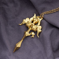 Honkai Star Rail Luocha Cross Cosplay Costume Prop Pendant Necklace