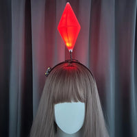 The Sims Plumbob Headband | 6 Colors LED Cosplay Comic-con Headpiece Costume Headwear Prop