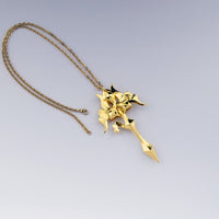 Honkai Star Rail Luocha Cross Cosplay Costume Prop Pendant Necklace