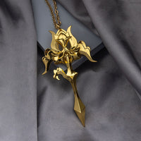 Honkai Star Rail Luocha Cross Cosplay Costume Prop Pendant Necklace