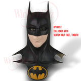 Special Edition Inspired Made Michael Keaton Batman Flash Movie Mask | Flashpoint Cosplay Costume Cowl Prop