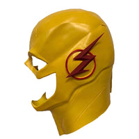 Professor Zoom Reverse Flash TV Mask Cosplay Barry Allen Yellow Adult Size Mask