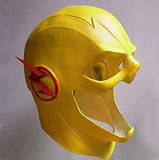 Professor Zoom Reverse Flash TV Mask Cosplay Barry Allen Yellow Adult Size Mask