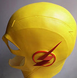 Professor Zoom Reverse Flash TV Mask Cosplay Barry Allen Yellow Adult Size Mask