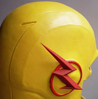 Professor Zoom Reverse Flash TV Mask Cosplay Barry Allen Yellow Adult Size Mask