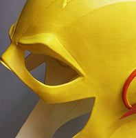 Professor Zoom Reverse Flash TV Mask Cosplay Barry Allen Yellow Adult Size Mask