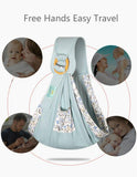 Multi-Purpose Adjustable Baby Sling Carrier | Soft Compact for Newborns - WickyDeez