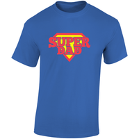 Super Dad Fathers Day Gift Tee Top T Shirt - WickyDeez