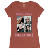 Born Pink | Blackpink Pink Venom Women's T-Shirt Top-WickyDeez | Gooten-WickyDeez