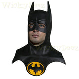 NEW 1989 Batman Movie Cowl | The Flash Movie Michael Keaton Flashpoint Cosplay Costume Mask Prop-WickyDeez | MainKinez-WickyDeez