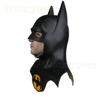 NEW 1989 Batman Movie Cowl | The Flash Movie Michael Keaton Flashpoint Cosplay Costume Mask Prop-WickyDeez | MainKinez-WickyDeez