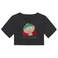 Eric Cartman Women's Cropped T-shirt | South Park Midrift Tee Top - WickyDeez