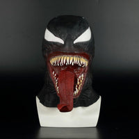 2018 The Venom Movie Mask Eddie Brock Spider-Man Venom Edward Brock Cosplay Mask-Marvel Comics Cosplay-WickyDeez