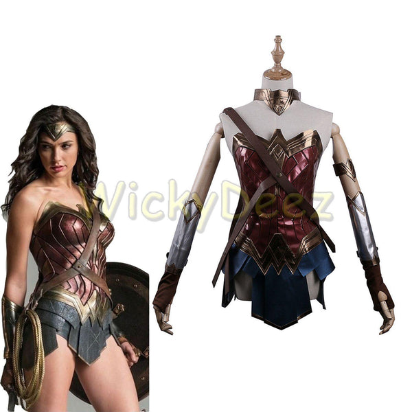 2017 Wonder Woman Justice League Dawn of Justice Cosplay Costume-DC Comics Cosplay-WickyDeez