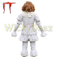 Stephen King's It Pennywise Full Cosplay Costume Halloween Suit-Horror Theme-WickyDeez