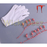 Stephen King's It Pennywise Full Cosplay Costume Halloween Suit-Horror Theme-WickyDeez