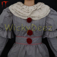 Stephen King's It Pennywise Full Cosplay Costume Halloween Suit-Horror Theme-WickyDeez