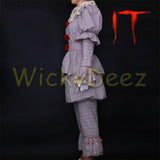 Stephen King's It Pennywise Full Cosplay Costume Halloween Suit-Horror Theme-WickyDeez