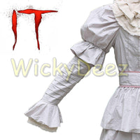 Stephen King's It Pennywise Full Cosplay Costume Halloween Suit-Horror Theme-WickyDeez