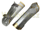 Wonder Woman Gold Armor Battle Gear Cosplay Costume + Sandal Boots w/ Lasso-DC Comics Cosplay-WickyDeez