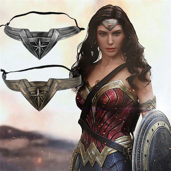 2017 Wonder Woman Headband Tiara Crown Headwear Costume Prop (Bronze / Silver)-DC Comics Cosplay-WickyDeez