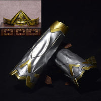 Wonder Woman Princess Diana Prince Cosplay Armband Gauntlets / Headband-DC Comics Cosplay-WickyDeez