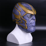 2018 Avengers: Infinity War Thanos Cosplay Helmet Mask Full Latex-Marvel Comics Cosplay-WickyDeez