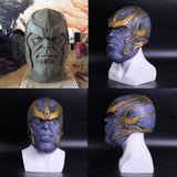 2018 Avengers: Infinity War Thanos Cosplay Helmet Mask Full Latex-Marvel Comics Cosplay-WickyDeez