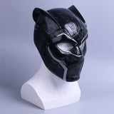 2018 Black Panther LED Helmet Mask T'Challa Cosplay Costume Prop-Marvel Comics Cosplay-WickyDeez