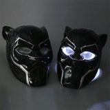 2018 Black Panther LED Helmet Mask T'Challa Cosplay Costume Prop-Marvel Comics Cosplay-WickyDeez