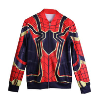 2018 Infinity War Spider-man Cosplay Hoodie Jacket Superhero Coat Avengers 3-Marvel Comics Cosplay-WickyDeez