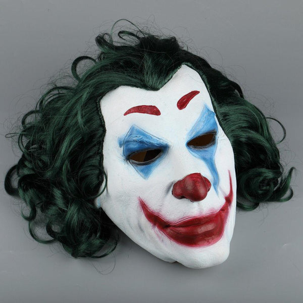 2019 The Joker Movie Mask Joaquin Phoenix Cosplay Comic Con Halloween Clown Mask-DC Comics Cosplay-WickyDeez