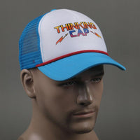 NEW 2022 Stranger Things Season 4 Dustin Thinking Cap Trucker Baseball Mesh Hat - WickyDeez