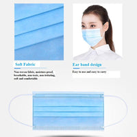 3-Ply Layer High Grade Face Masks | Choose from 20pcs - 200pcs - WickyDeez