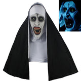 2018 The Nun Full Head Cosplay Horror Movie Mask Valak Conjuring Scary Halloween-Horror Theme-WickyDeez