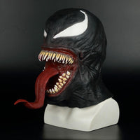 2018 The Venom Movie Mask Eddie Brock Spider-Man Venom Edward Brock Cosplay Mask-Marvel Comics Cosplay-WickyDeez