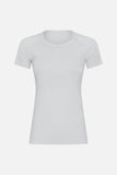 Activewear Compression Crewneck Top | Ultra -stretchy Sports Gymwear Tee - WickyDeez