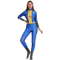 Deluxe Fallout 4 Vault Cosplay Game Character Costume Women & Kids - WickyDeez